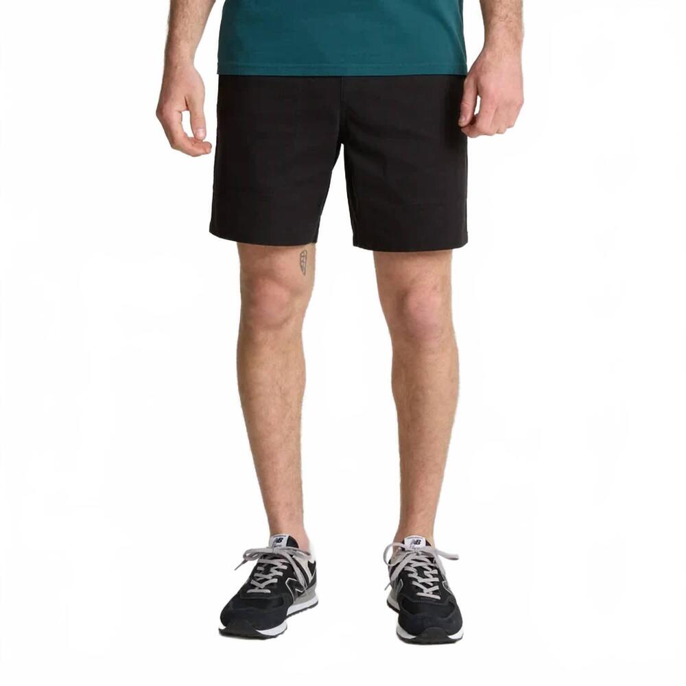 NEW ROARK made to fade shorts in washed black